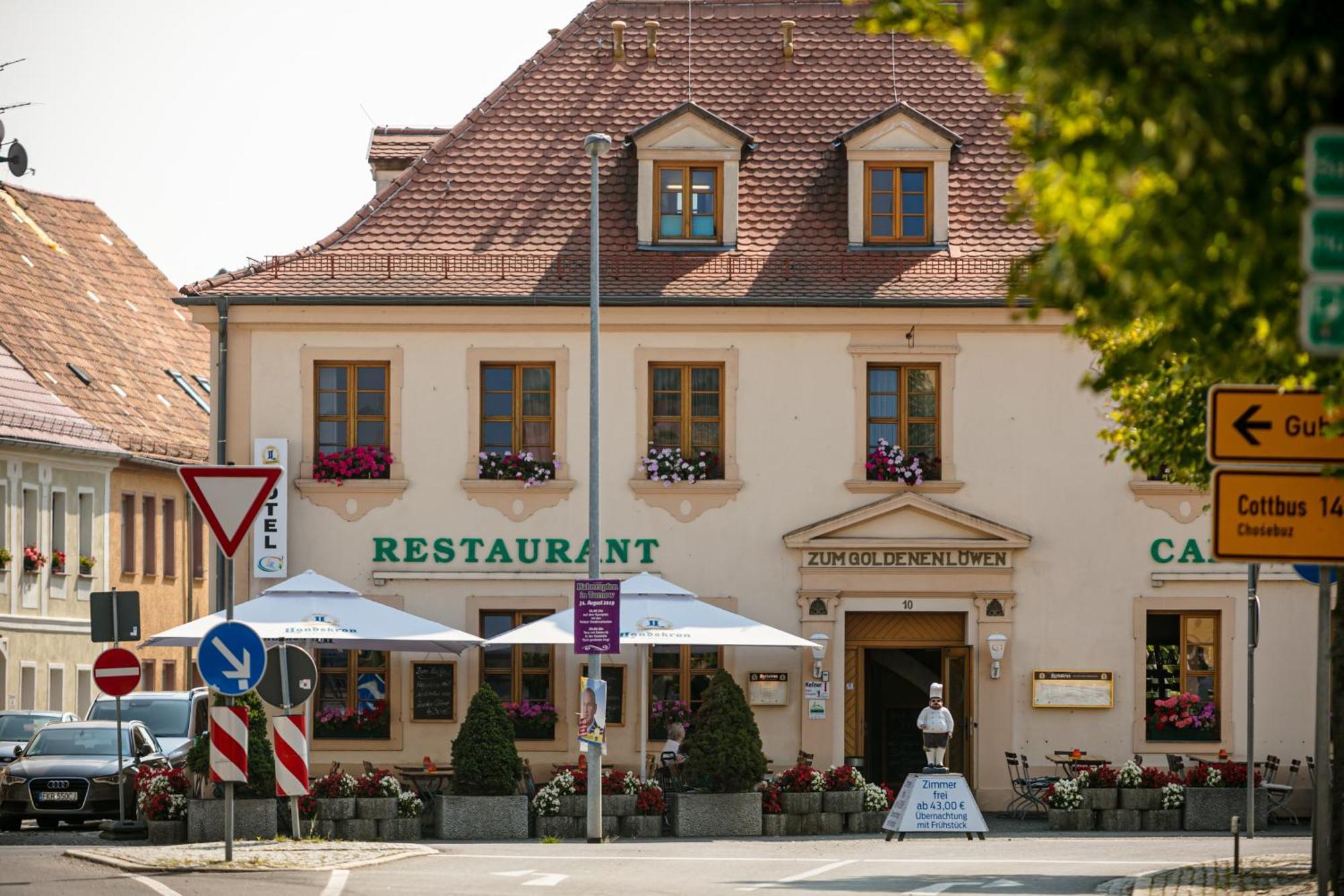 Hotel Zum Goldenen Loewen Peitz المظهر الخارجي الصورة